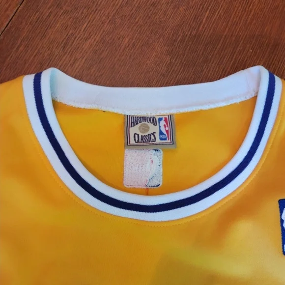 VTG Kareem Abdul-Jabbar Lakers replica jersey Sz men's S - Picture 3 of 7